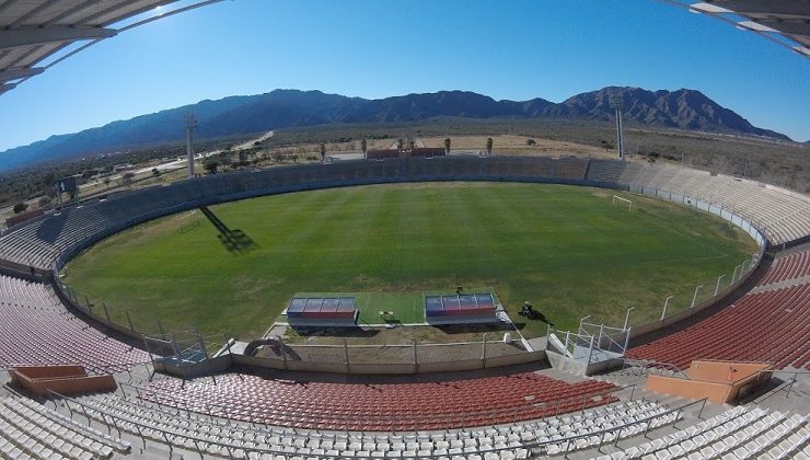 A horas del superclásico puntano, así luce el “Juan Gilberto Funes”