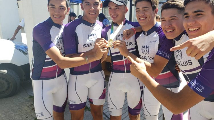 Por primera vez, San Luis ganó el oro en los 100 kilómetros de ciclismo