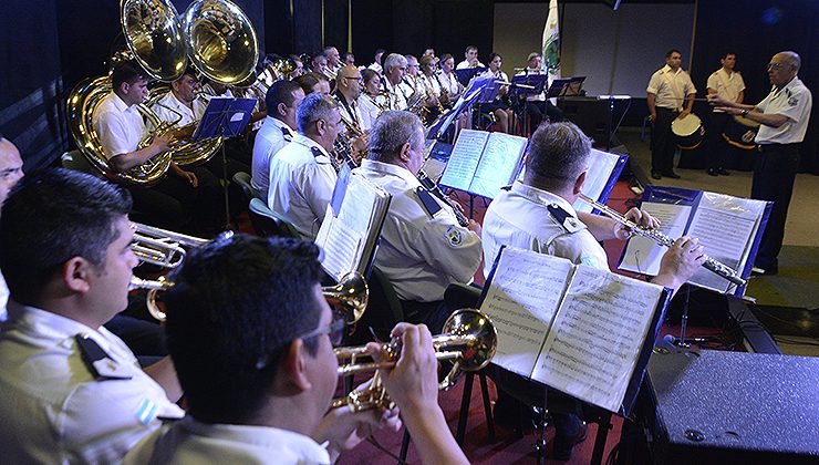 La Banda de Música de la Policía se presentó en el Ciclo Cultural