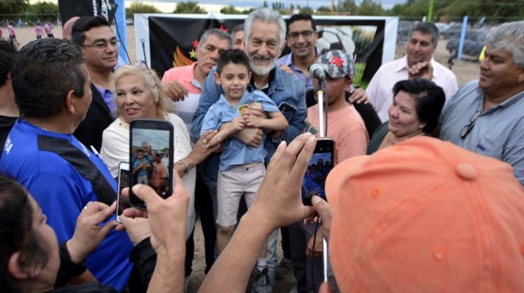 El gobernador inauguró obras en el predio de fútbol amateur “La Negra”