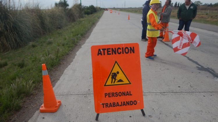 Obras de mantenimiento y seguridad en diferentes tramos de las rutas provinciales