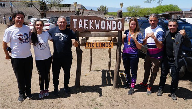 “Acero” Cali recorrió el interior provincial en busca de luchadores