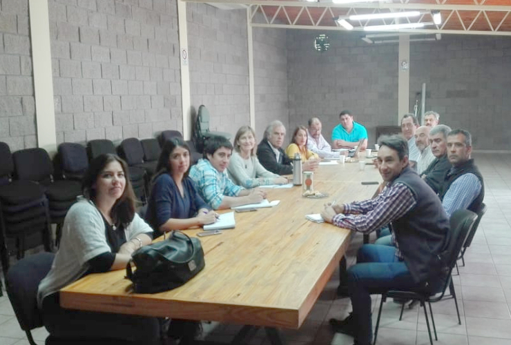 La reunión se llevó a cabo este martes en el Centro Ganadero de la ciudad de la calle angosta.
