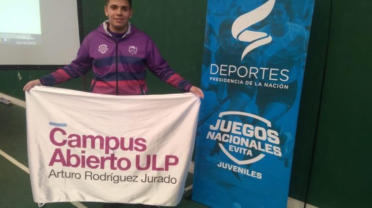 Juegos Nacionales Evita: Nicolás Andino se colgó un bronce histórico en levantamiento olímpico