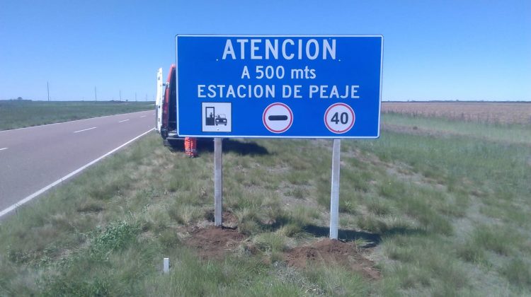 Trabajos de mantenimiento y más señalización vial en las rutas