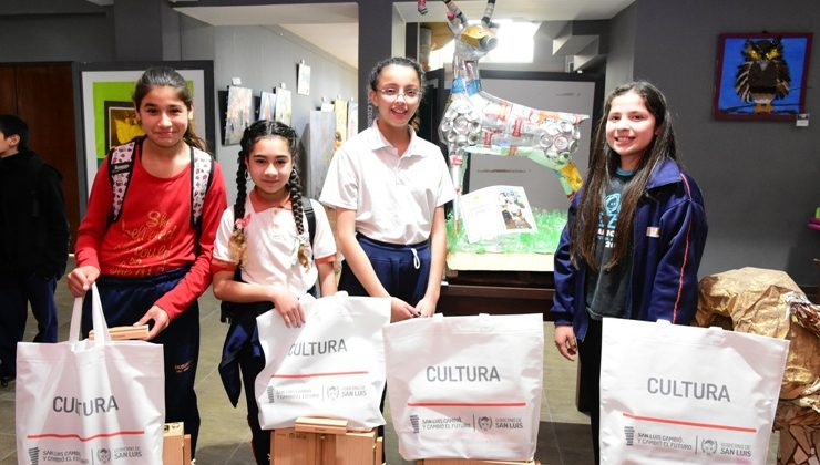 Premiaron a los ganadores del concurso “Reciclar con Arte”