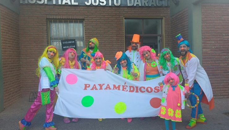 Los payamédicos se sumaron a la campaña de vacunación contra el sarampión