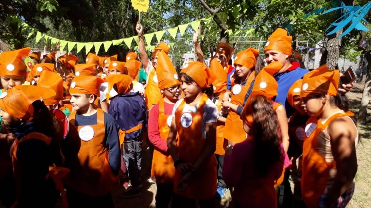 Las escuelas generativas “Nueva Tribu” y “Universo D- Mente” celebraron el Día Mundial de la Alimentación