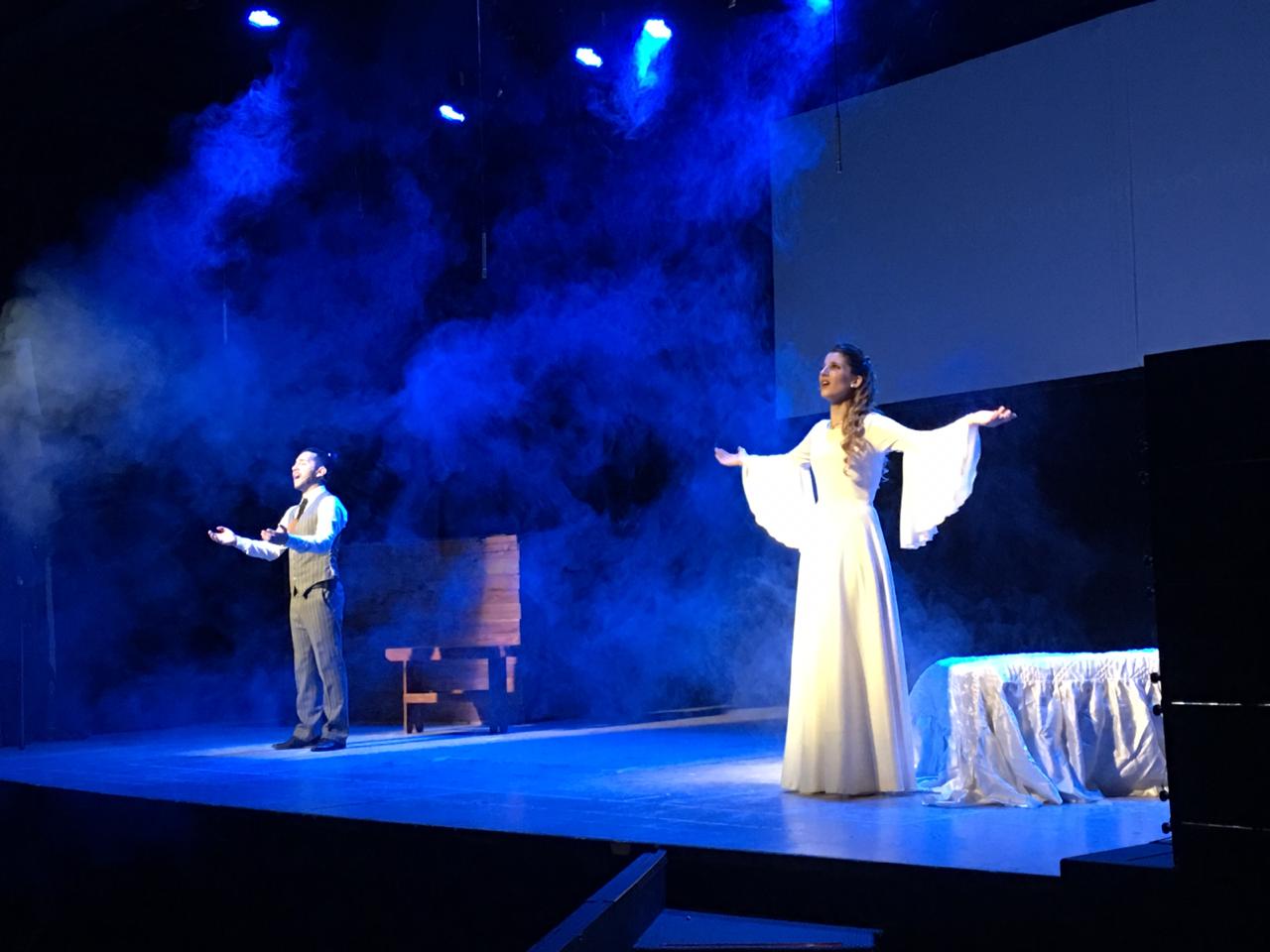 "Drácula, el musical", se presentó en el "Molino Fénix".
