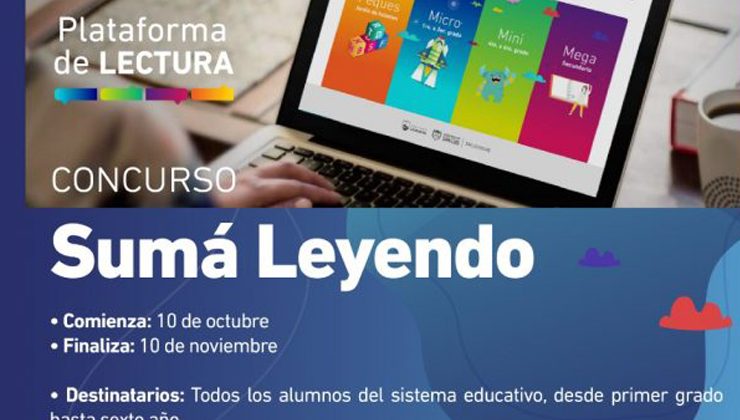 Más de 5 mil alumnos ya participan del concurso “Sumá Leyendo”