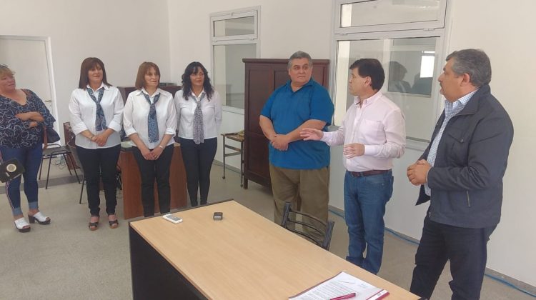 Inauguraron en La Toma la nueva delegación del Registro Civil