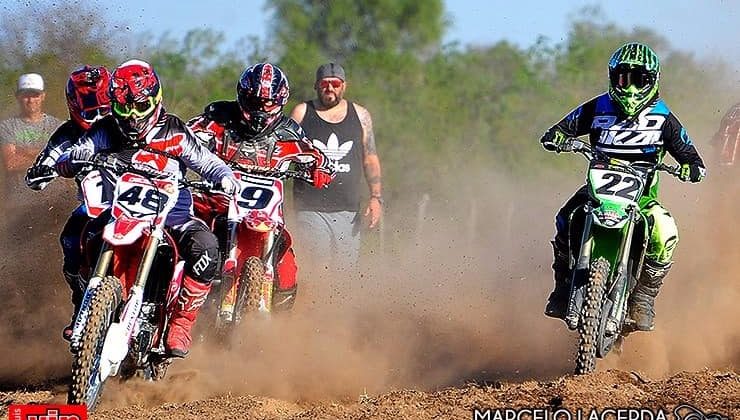 Cierre del torneo provincial de motocross