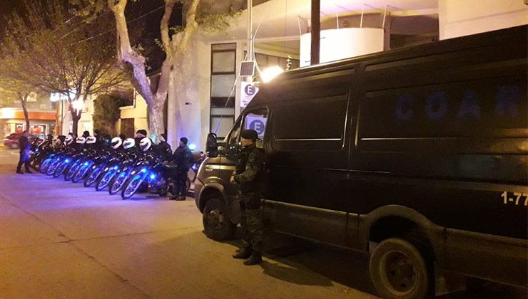 La Policía provincial realizó un operativo de prevención en Villa Mercedes