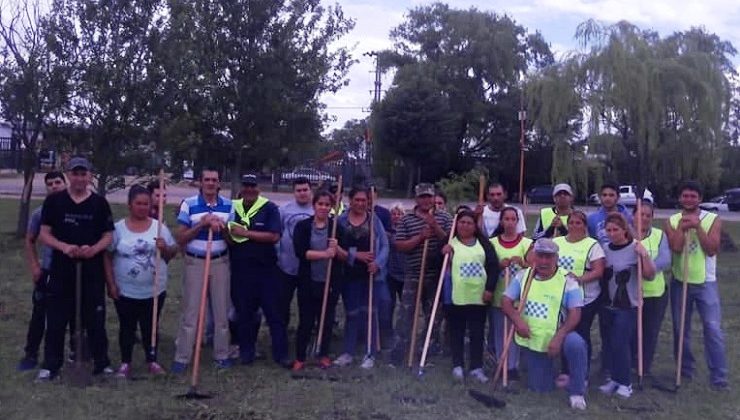 Intensifican jornadas de trabajo en el Parque Costanera Río V