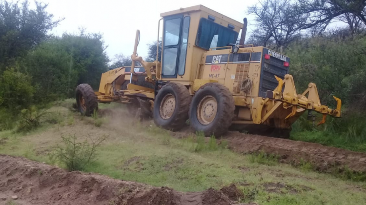 Se realizaron tareas de jerarquización en la Ruta 8