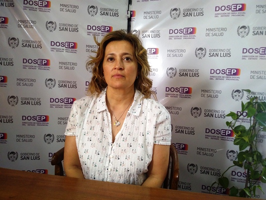 Judith Cangiano, gerente de servicio de DOSEP.