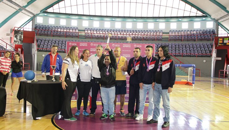 El “Ave Fénix” fue sede del Torneo Centro Argentino de Goalball