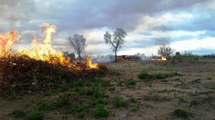 San Luis Solidario: vencen los plazos para realizar los trámites para quemas controladas