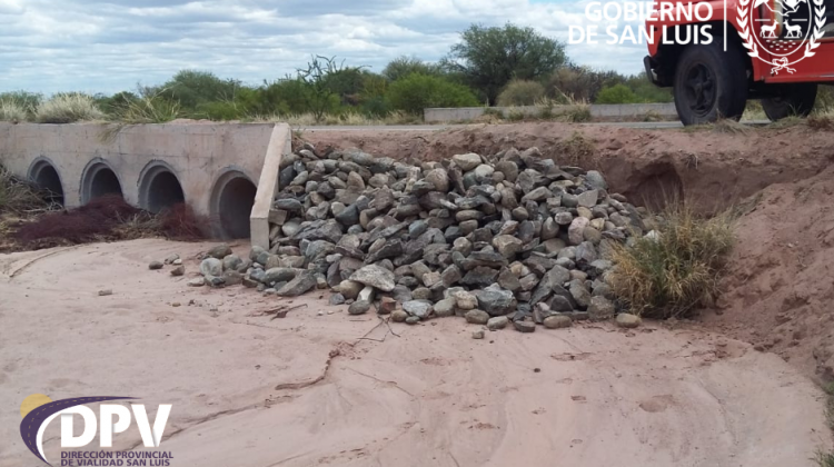 Repararon el acceso al paraje La Botija