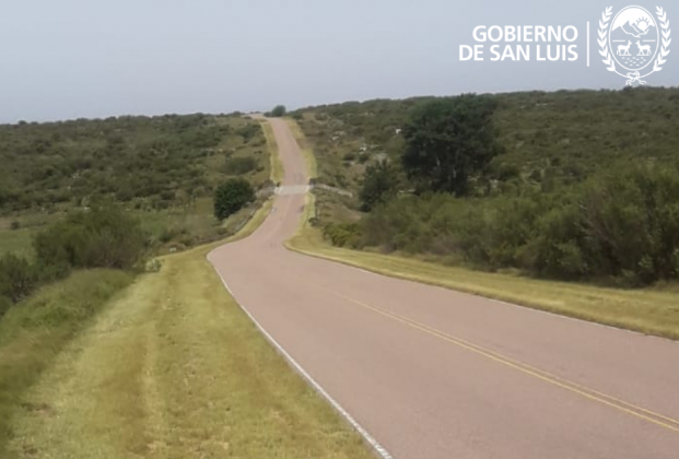 Casi 40 kilómetros de la ruta provincial 40 lucen banquinas más prolijas y seguras