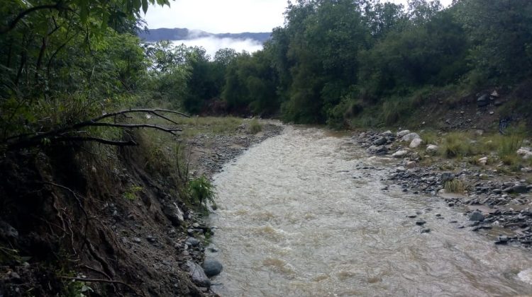 Precaución en ríos y arroyos ante las lluvias registradas