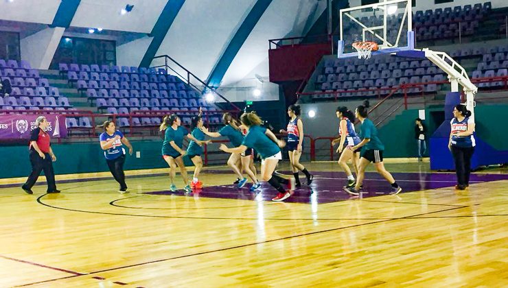 Se jugó la 1ª fecha de básquet en los Juegos Deportivos de Servidores Públicos