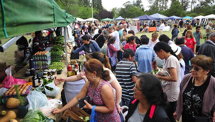 Se desarrolló la 7ª Feria de Pequeños y Medianos Productores en el Parque de las Naciones