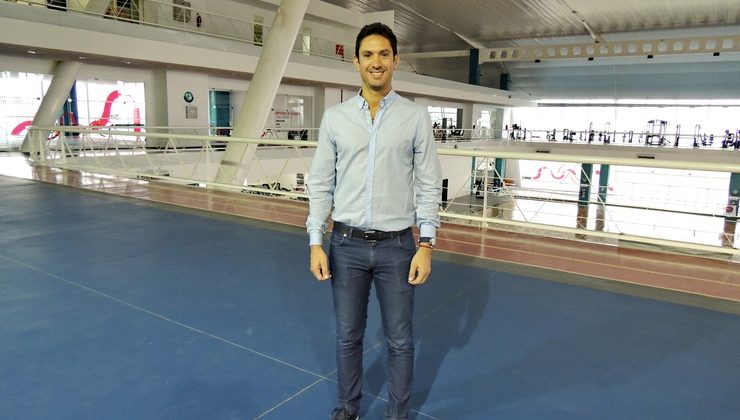 El ex tenista Vassallo Argüello visitó el Campus y proyectó tareas en conjunto con el deporte provincial