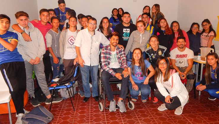 Realizaron una charla sobre deporte inclusivo, adaptado y paralímpico en la Escuela Generativa de Juventud