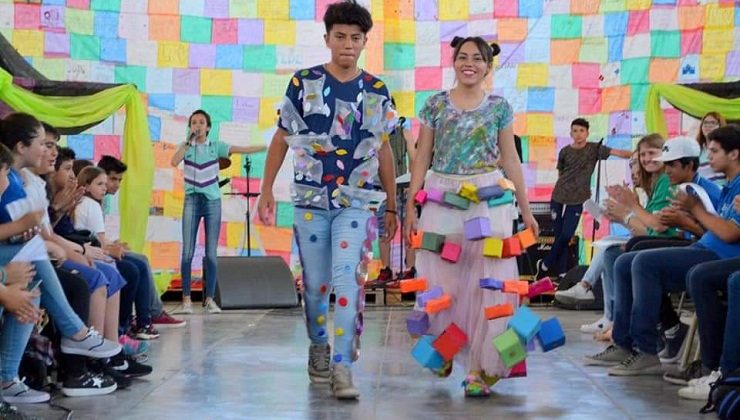La EPA Nº 1 “Maestra Rosenda Quiroga” realizó un megaevento de arte