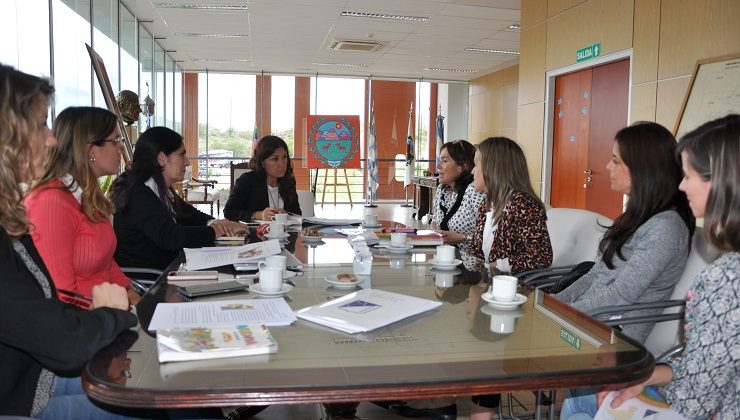 La ministra de Educación se reunió con directivos del Instituto Aleluya