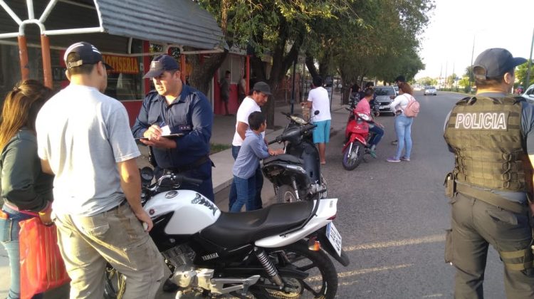 Realizaron operativos de prevención y concientización en Villa Mercedes