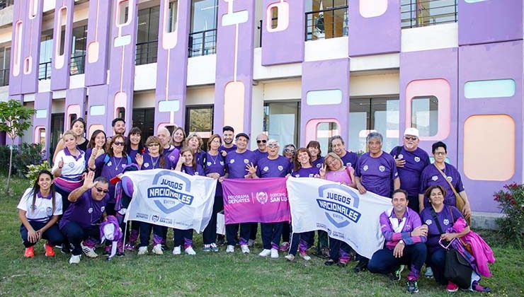 La delegación de San Luis ya viaja rumbo a Bariloche