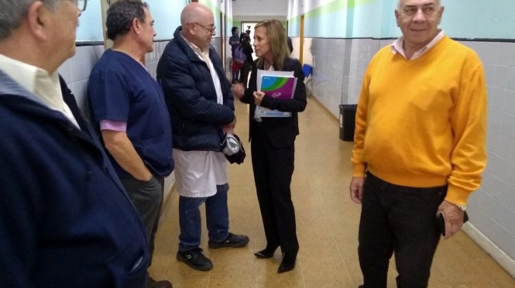 La ministra de Salud visitó el hospital de Villa Mercedes