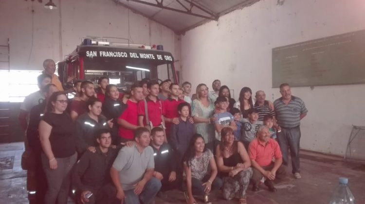 Capacitación a Bomberos Voluntarios de San Francisco