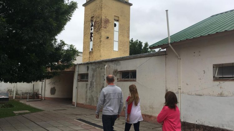 El Gobierno repara los daños en escuelas de Tilisarao afectadas por el temporal