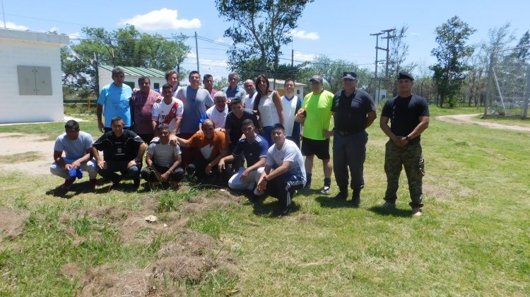 Se realizó el Encuentro de Fútbol Integración en la Penitenciaría Provincial