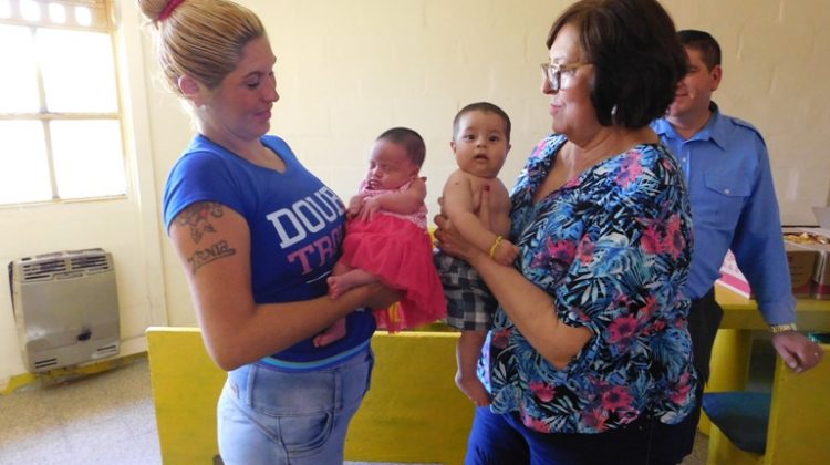 Adriana Bazzano visitó la Penitenciaría Provincial