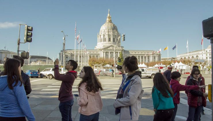 Los Mega Programadores cerraron su primera etapa del viaje con un city tour por San Francisco