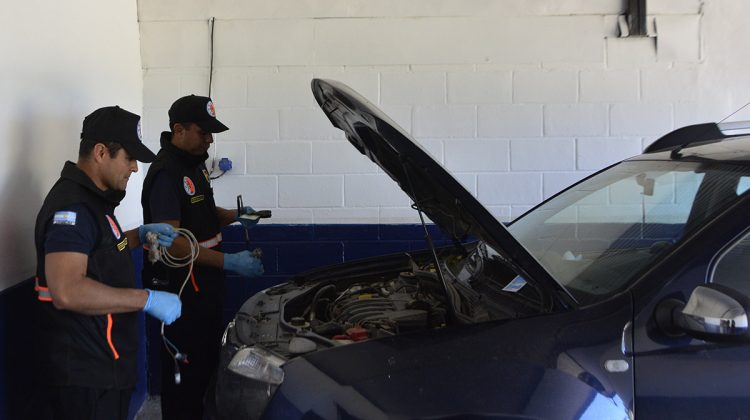 La Policía provincial comenzó a realizar la Verificación Física Automotor