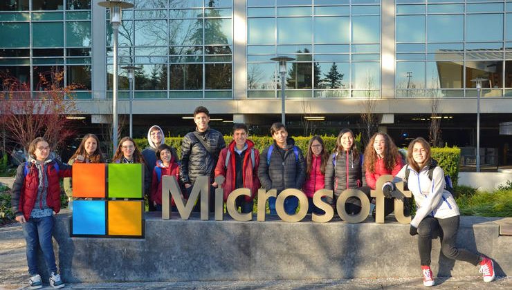 Los Mega Programadores disfrutaron de una jornada educativa en Microsoft