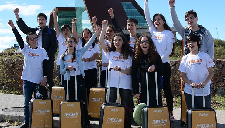 Los ganadores de Mega Programadores 3.0 partieron rumbo a Estados Unidos