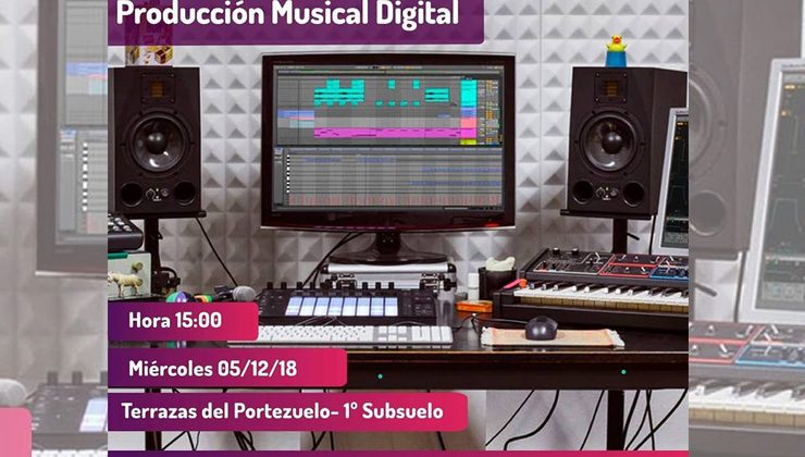 El Programa Juventud realizará una clínica sobre “Producción musical digital”