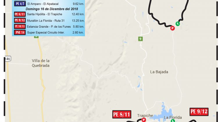 Caminos confirmados para el Rally Coronación