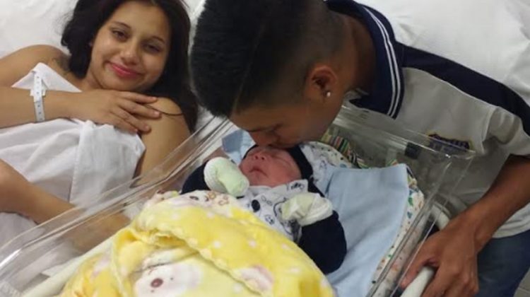 Ian Haziel es el primer bebé del año en la Maternidad Provincial