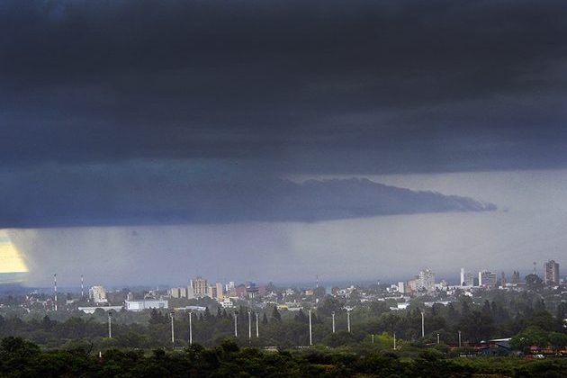 El centro y norte provincial en alerta meteorológico