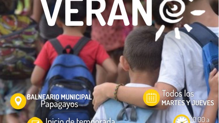 Comienza la Colonia de Vacaciones 2019 en Papagayos