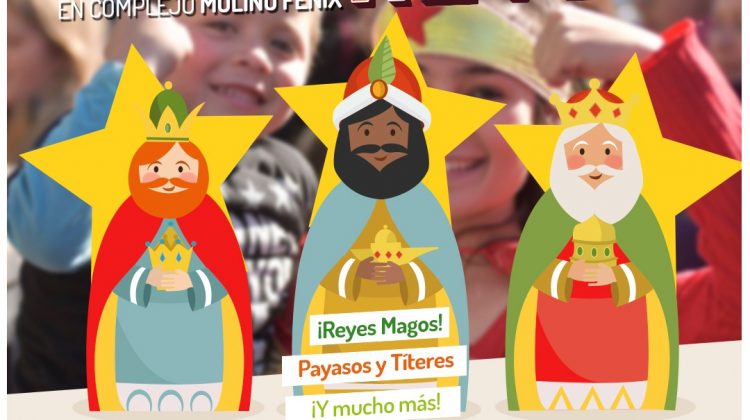 Los Reyes Magos llegan al “Molino Fénix”