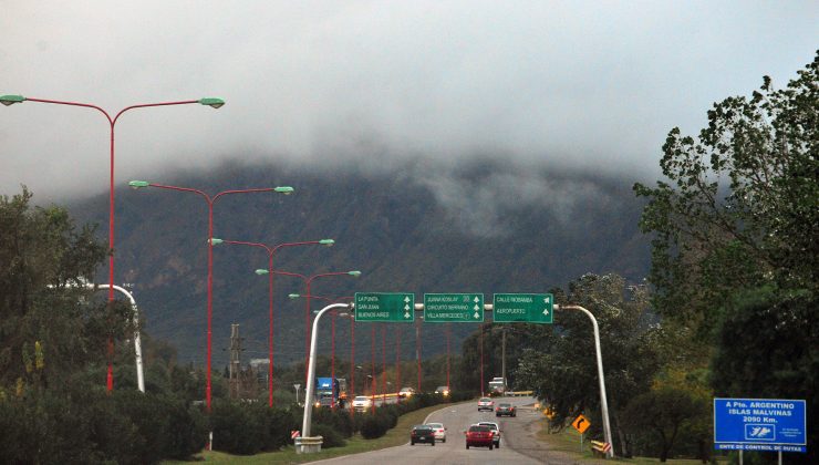 Temperaturas frías y cielo nublado en toda la geografía provincial