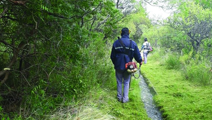 El sistema hídrico en el Valle del Conlara está en completa funcionalidad